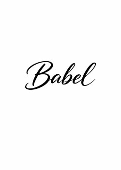 Babel | Scribble Hub