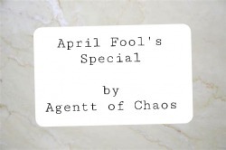 April Fool’s Special