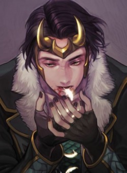 The god of Tricks and Deceit (Loki)