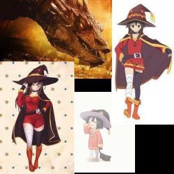 Adventures Of Smaug and Megumin