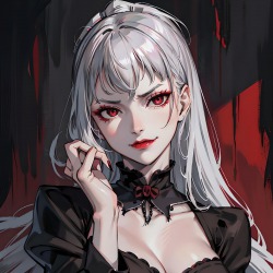 In an visual novel where I’m the servant of the Vampire Villainess.