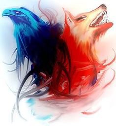 Raven & Wolf | Scribble Hub