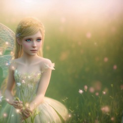 the fairies in the garden written by Elizabeth Langford