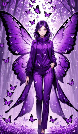 A Purple Butterfly (An Immortal LitRPG)