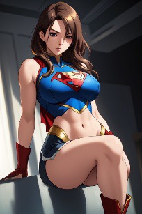 Dissimilar Supergirl