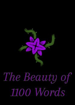 The Beauty of 1100 Words