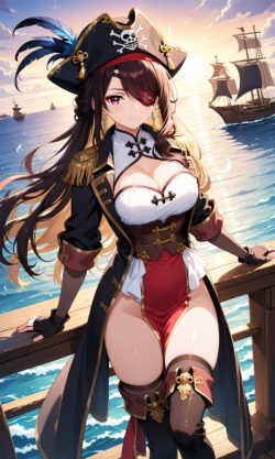 I Became Pirates Lady in Cosmic Horror Game