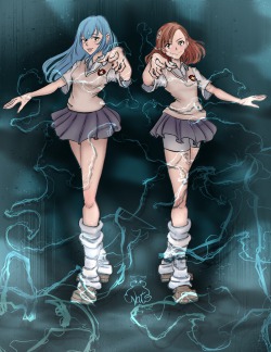 A Certain Scientific Pair Of Railgun Aces Oneshot