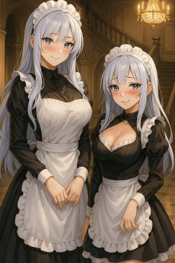 My White-Haired Maids Are Too Overbearing!