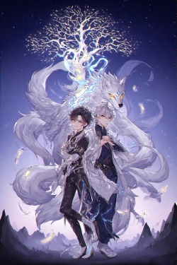 Nine Tails of the Wolf – A Tale of Memory, Magic, and Love Against Fate